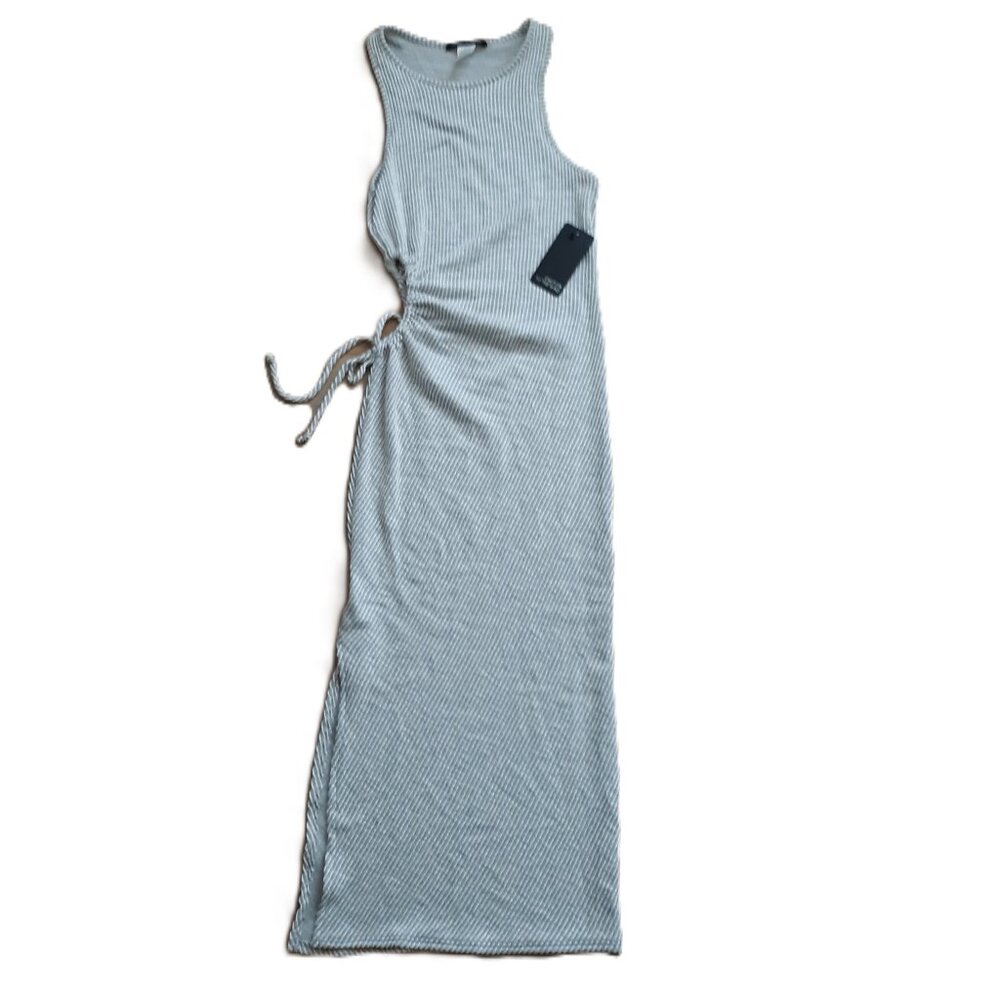 Caution To The Wind Bodycon Sleeveless Cutout Maxi Dress - Picture 7 of 10